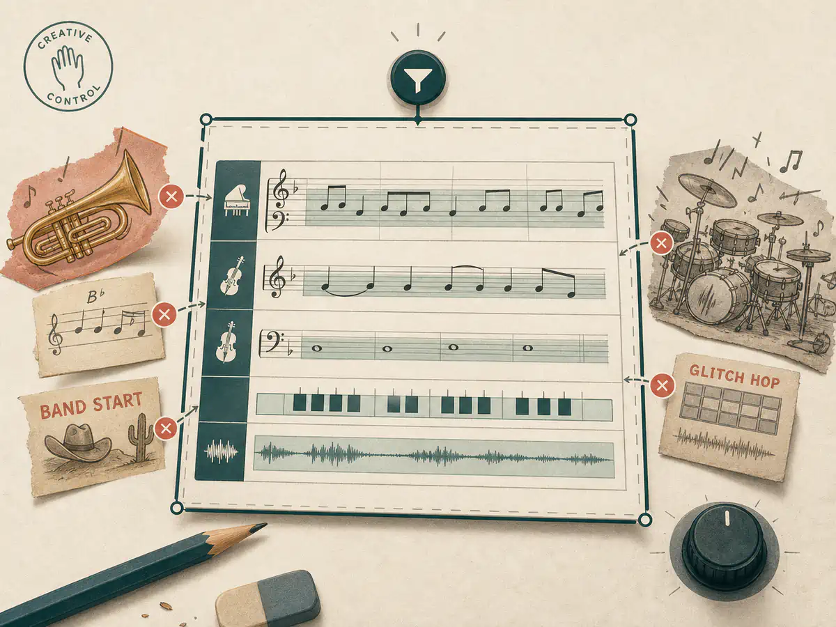 Exclude Unwanted Musical Elements