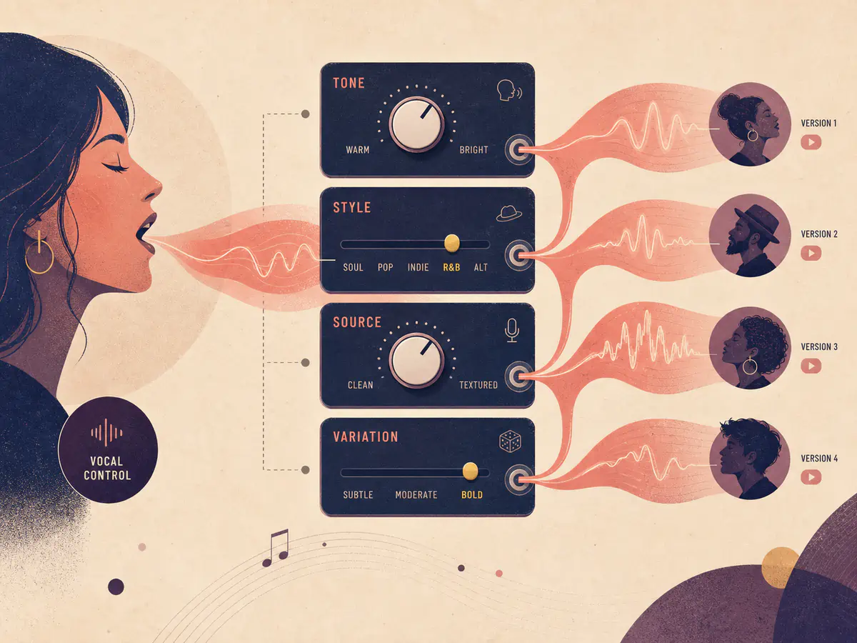 Shape the Voice and Singing Style