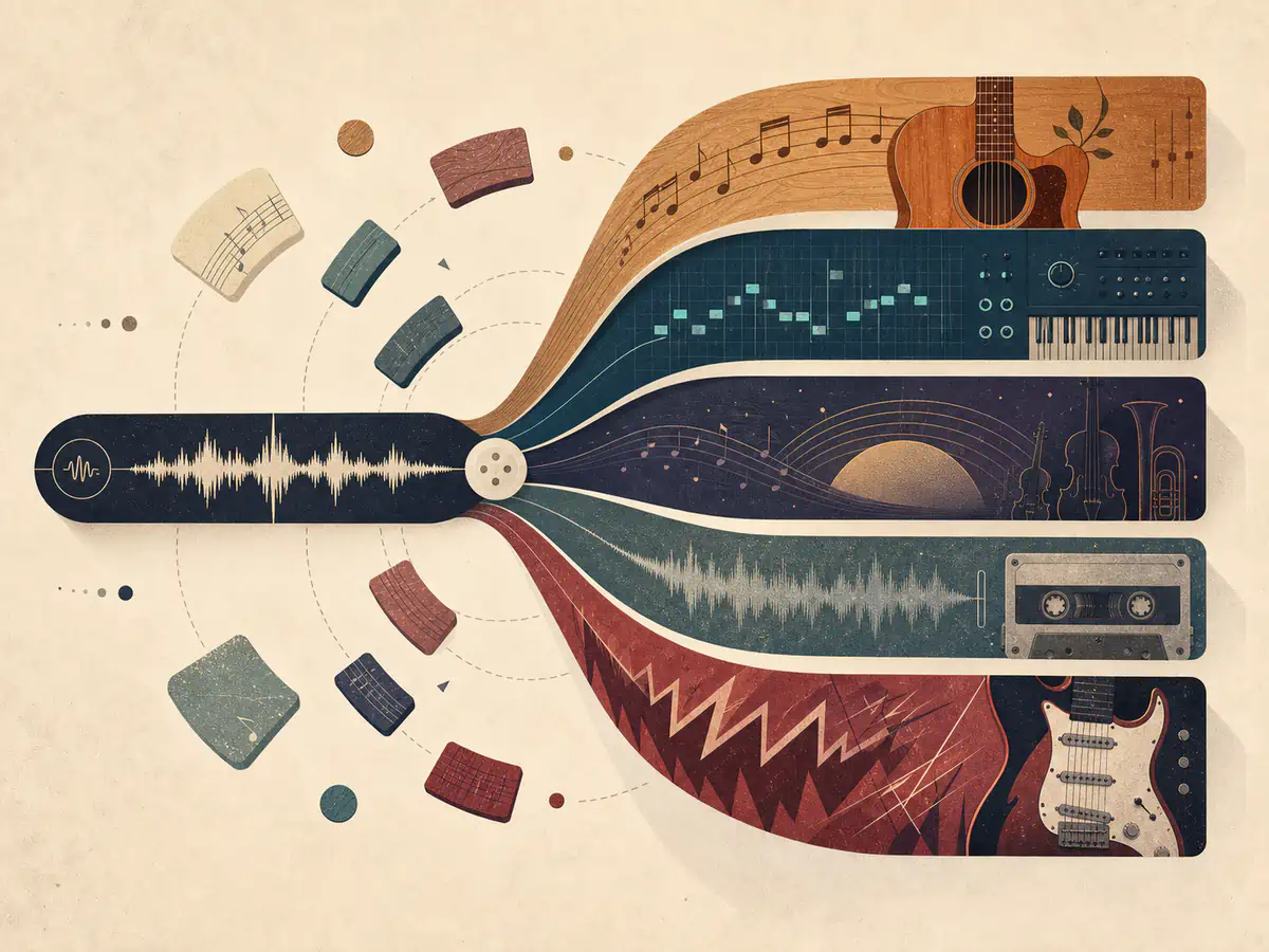 Change Genre, Mood, and Arrangement