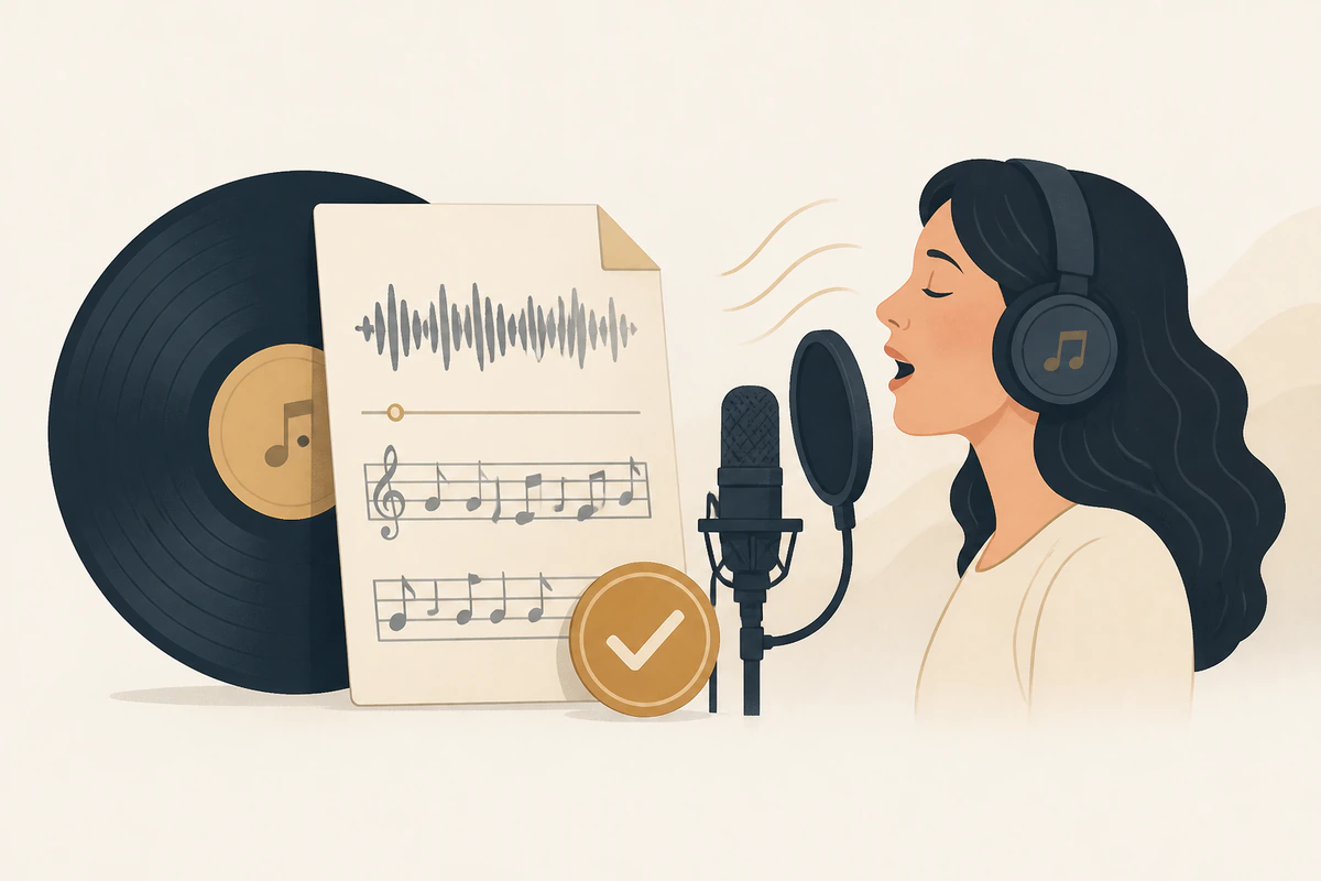 Use a música original como base