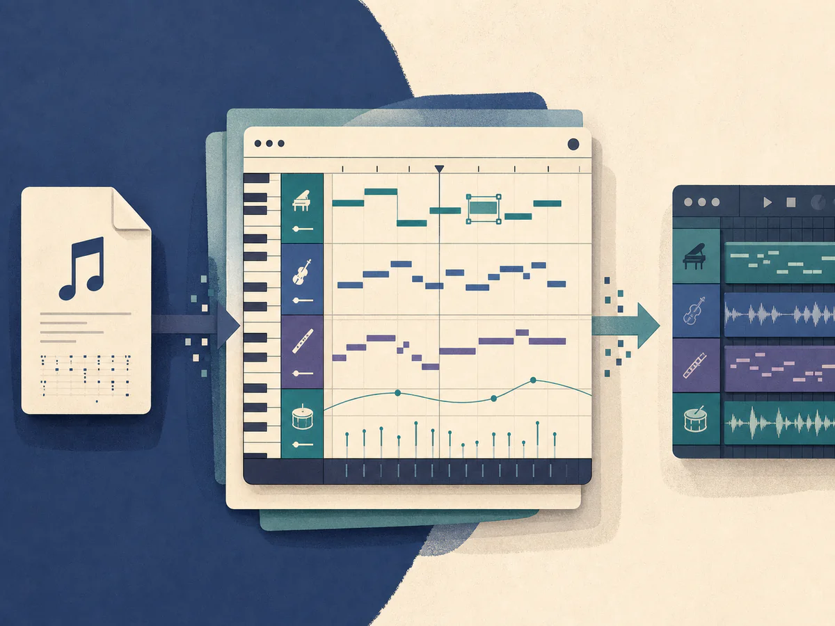 Import, Edit, and Export MIDI Files